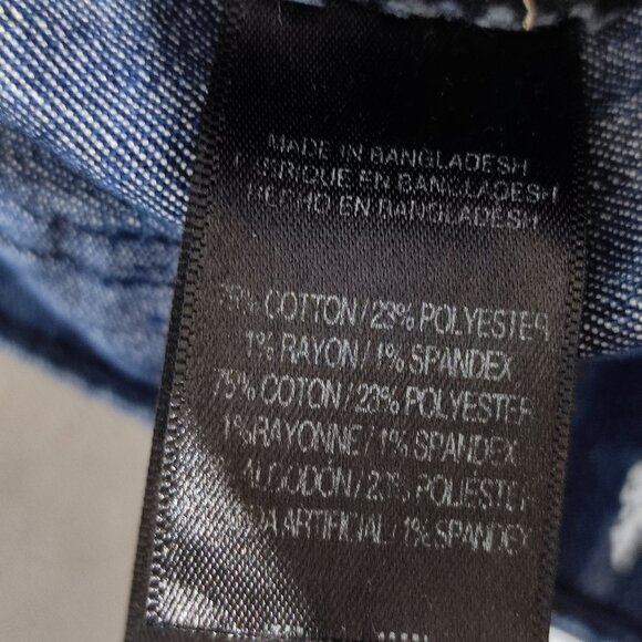 Reaction Kenneth Cole jeans men's size 30X30 ink blue Slim fit straight leg - Picture 8 of 13